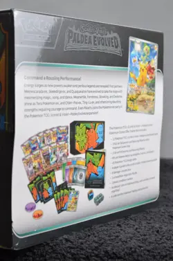 Pokemon Center EXCLUSIVE Paldea Evolved Elite Trainer Box ETB SEALED - Image 3