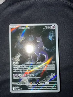 Pokemon TCG-Mewtwo-Full Art IR-Promo-052-S&V 151-English - Image 1