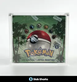 POKEMON TCG WOTC JUNGLE 1ST EDITION LIMITED PRINTING SEALED BOOSTER BOX W/ CASE - Image 1