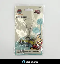 2025 POKEMON WORLD CHAMPIONSHIPS EXCLUSIVE CAR SCENE KEY CHAIN - Image 1