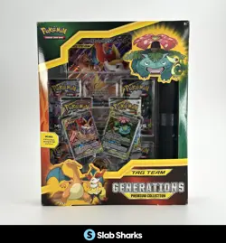 POKEMON TCG TAG TEAM GENERATIONS PREMIUM COLLECTION SEALED BOX CHARIZARD - Image 1