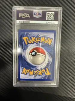 1999 Pokemon Fossil Raichu Holo PSA 9 Mint 14/62 - Image 2