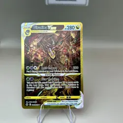 Pokemon TCG Giattina V Star Secret Rare Gold (GG 70) Crown Zenith 2023 NM/M - Image 1