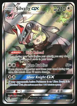 2019 Pokemon Sun & Moon Cosmic Eclipse #227/236 Silvally - Image 1