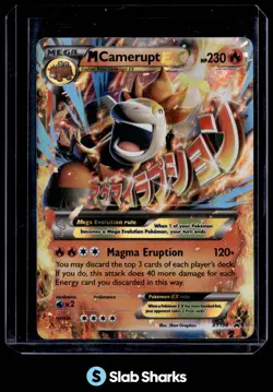 2013 POKEMON XY PROMOS #XY198 MEGA CAMERUPT - Image 1