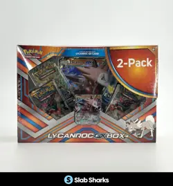 POKEMON TCG LYCANROC SHINY TAPU KOKO GX BOX SEALED 2 PACK - Image 1