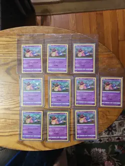 10 HD SWIRL Pokemon TCG Galarian Slowpoke Cosmos SWSH Black Star Promo SWSH126 - Image 1
