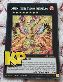 Garunix Eternity, Hyang of the Fire Kings • Limited Edition • Secret Rare ☆☆☆... - Image 1
