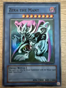 Yu-Gi-Oh Zera the Mant PP01-EN011 Super Rare Unlimited MP - Image 1