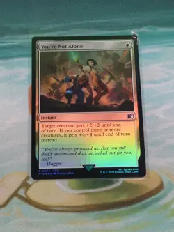 You're Not Alone - 44 - Foil - FIN - NM - MTG Magic the Gathering - Image 1