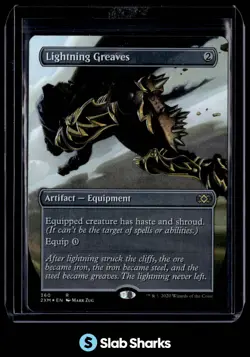 2020 MAGIC THE GATHERING DOUBLE MASTERS #360 LIGHTNING GREAVES FOIL - Image 1