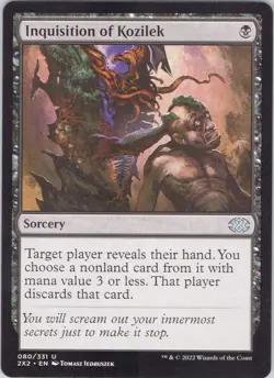 Inquisition of Kozilek NM #80 Double Masters 2022 MTG - Image 1