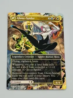 Gwen Stacy (Borderless) 0202 (M) MTG Marvel's Spider-Man (SPM) - Image 3