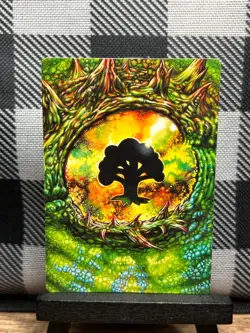 MTG TCG: Forest 32/54, Ron Spencer, Tarkir: Dragonstorm _ ART - Image 1