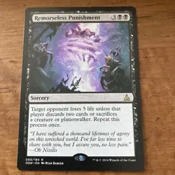 Remorseless Punishment 89 Rare Oath of the Gatewatch OGW MTG - Image 1