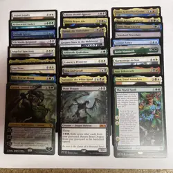 50 MTG Magic: The Gathering ALL MYTHICS Collection Lot! No Duplicates - Image 1