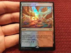Spirebluff Canal *Foil* - Outlaws of Thunder Junction - MTG Magic the Gathering - Image 1