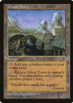 1 x Ghost Town - Tempest - LP - Magic The Gathering - MTG - EOF - Image 1