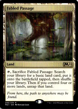 Fabled Passage R Core Set 2021 246 NM - Image 1