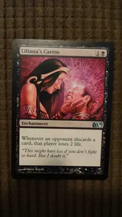 Magic: the Gathering / MtG Liliana's Caress x1 M11 - Image 1