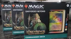 MTG - Lord of the Rings Commander Deck Riders of Rohan - Sealed - Image 1