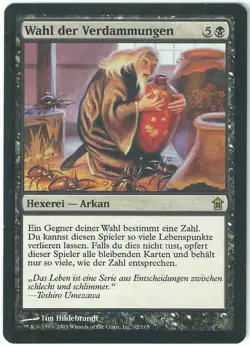 Wahl der Verdammungen / Choice of Damnations - SAVIORS - deutsch (fine +) - Image 1