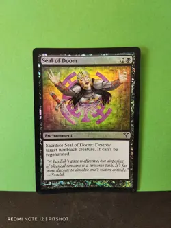 FOIL Seal of Doom / Siegel der Verdammnis - MTG Magic - Image 1