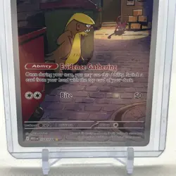 Gumshoos 153/132 Illustration Rare Pokemon Mega Evolution - Image 3