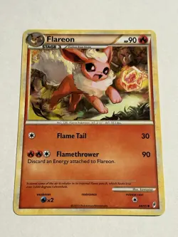 EEVEE & FLAREON 3-Card Bundle Lot🔥HOT🔥Call Of Legends 2011 Pokemon TCG - Image 2