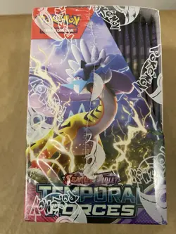 Pokemon TCG Scarlet & Violet TEMPORAL FORCES Booster Box NEW/Factory Sealed - Image 5