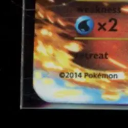 2016 POKEMON XY EVOLUTIONS #13/108 MEGA CHARIZARD HOLO - Image 4