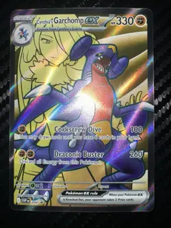 Cynthia’s Garchomp EX 204 Black Star Promo PokemonTCG Destined Rivals - Image 2
