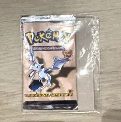 Pokemon TCG Fossil Unlimited Booster Pack - Mint Sealed, Vintage WOTC 1999 742818061599 - Image 1