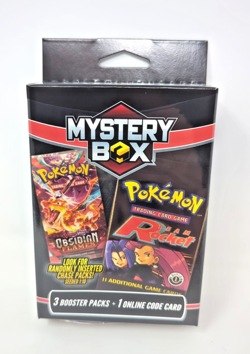 Pokemon Walmart Mystery Box 3 Booster Packs Chase Pack Seeded 1:10 - Image 1
