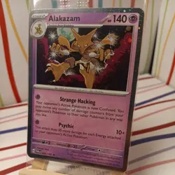 2024 Pokemon Alakazam - (Cosmos Holo) 082/167 Blister Exclusives Holo SEALED - Image 1