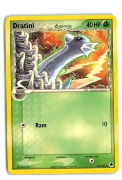 Dratini 46/101 Common EX Dragon Frontiers Pokemon Card NM - Image 1