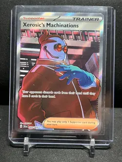 Xerosic's Machinations 089/064 Ultra Rare Pokemon 2024 Shrouded Fable NM English - Image 1
