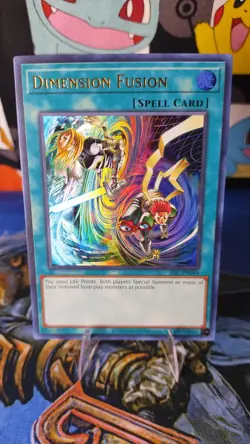 Yu-Gi-Oh! Dimension Fusion IOC-094 Invasion of Chaos 1st Edition MP - Image 1