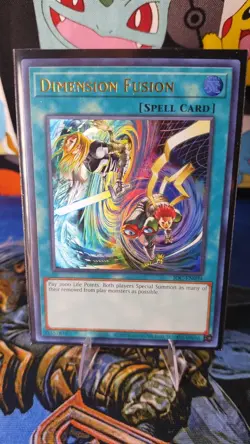 Yu-Gi-Oh! Dimension Fusion IOC-094 Invasion of Chaos 1st Edition MP - Image 3