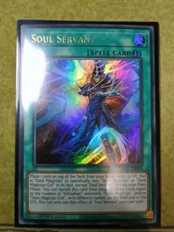 Yu-Gi-Oh! Soul Servant LED6-EN003 Ultra Rare 1st Edition Near Mint - Image 3