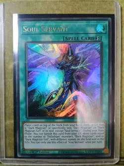 Yu-Gi-Oh! Soul Servant LED6-EN003 Ultra Rare 1st Edition Near Mint - Image 4