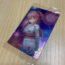 Hololive Sakura Miko Trading Card Holo Unopened - Image 1