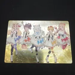 Hololive 1st Gen Group Illustration Trading Card Rare Limited - Image 1
