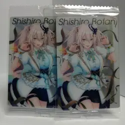 Hololive Wafers Vol 3 Shishiro Botan Holo Single Card Selection Sleeve - Image 1