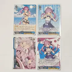 Hololive Minato Aqua Weiss Schwarz R Rare Trading Card Good - Image 1