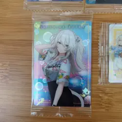 Hololive Trading Card Wedding Shirogane Fubuki Lawson Holo Rare Individual - Image 5