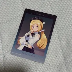 Hololive Akira Rosenthal Wafers Holo Rare Single Card - Image 1