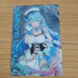 Hololive Trading Card Yukihana Lamy Wafer Holo Rare JP Individual Card - Image 1
