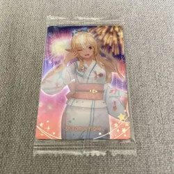 Hololive YuGiOh Shirogane Noel Holo Card Signed Profile - Image 1