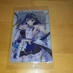 Hololive Trading Card Ouro Kronii Wafers Holo Rare Individual Card - Image 1